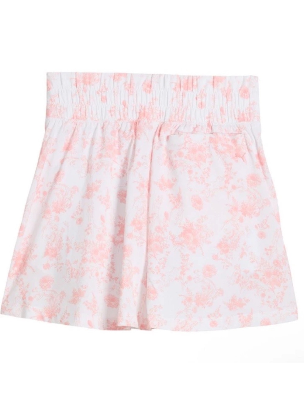 NWT Puma Smocked Waist Pink Floral Golf ⛳️ Skort Sz XL $75 - Picture 2 of 6